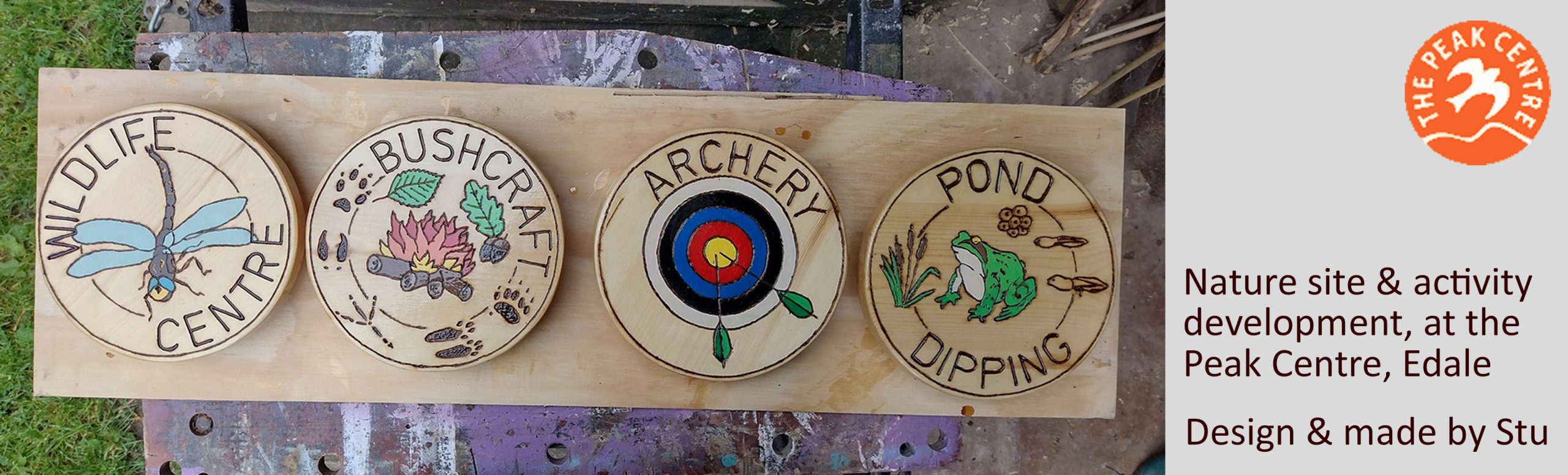 Original design and creation. Copyright Stu Westfield & The Peak Centre