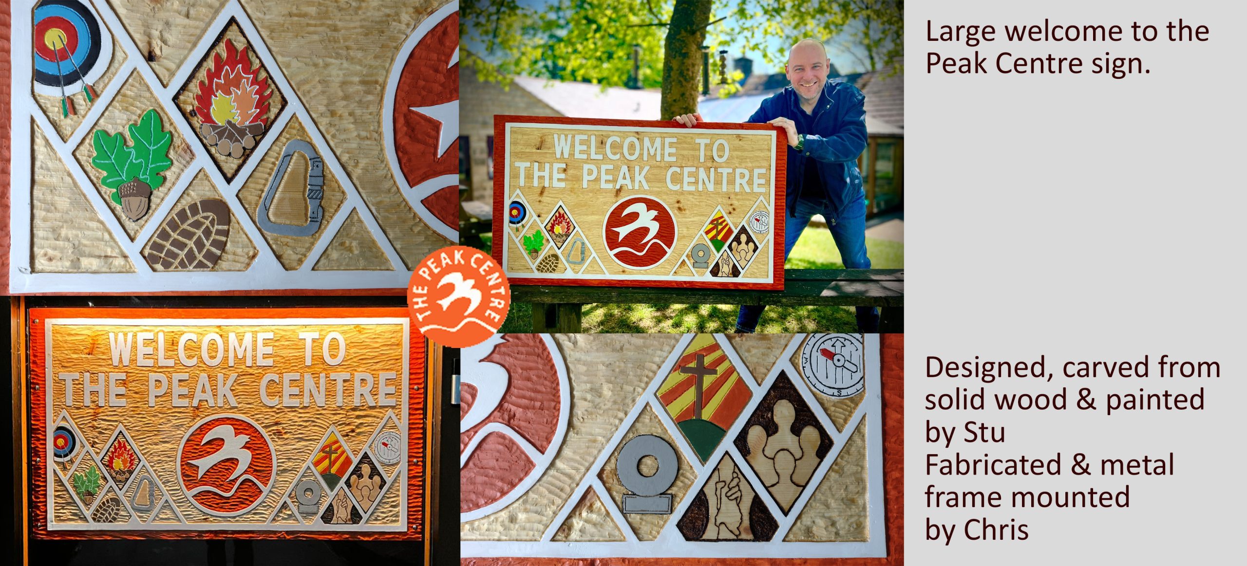 Original design & creation. Copyright Stu Westfield & The Peak Centre