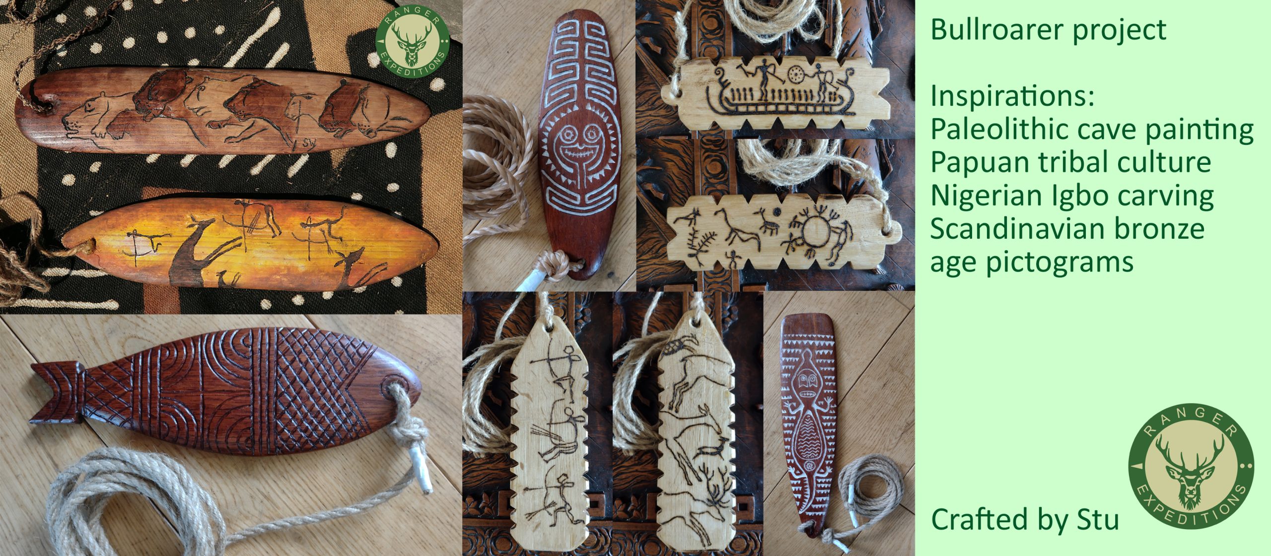 Coming soon - Selected bullroarer for sale. Bullroarer Feature: https://stuwestfield.blogspot.com/2025/10/088-bullroarer.html